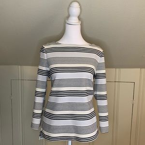 Madewell Striped Ponte Breton Shirt